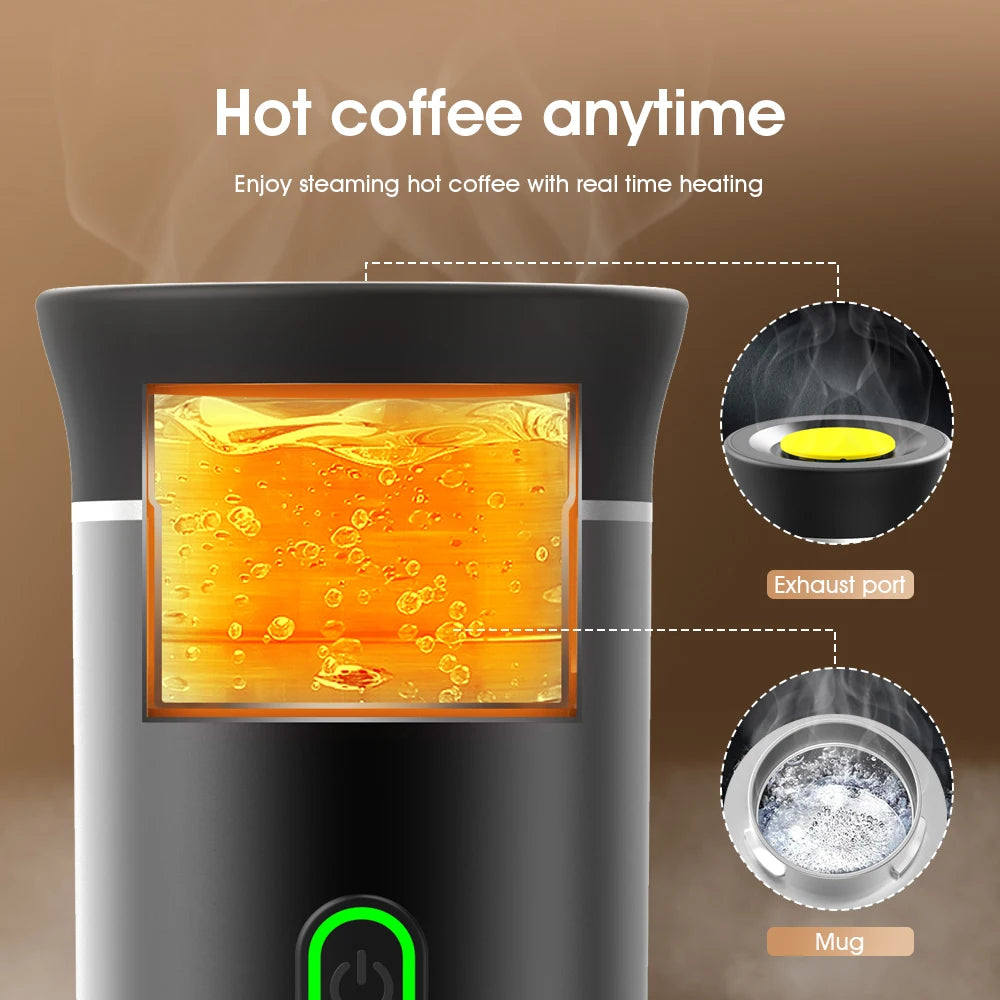 Wireless Electric Espresso Coffee Machine